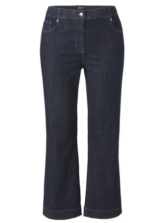 Hose lang ausgestelltes Bein Jeans