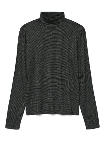 VMLAVA GLITTER LS HIGHNECK TOP NOOS