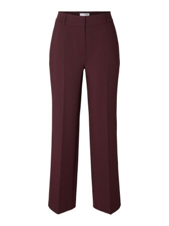 SLFRITA MW WIDE PANT MEL NOOS
