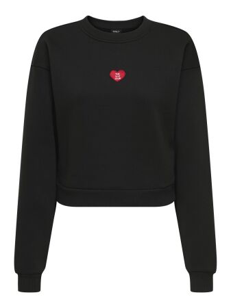 ONLEVISA L/S SHORT O-NECK SWT