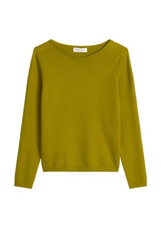 Pullover, longsleeve, boat-neck