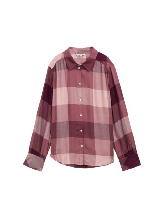 blouse checked