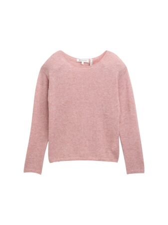 soft boat neck pullover