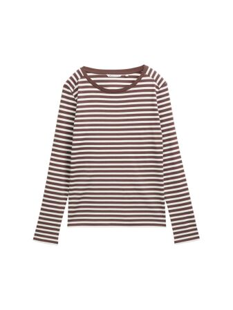 striped interlock t-Shirt