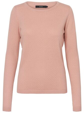 VMCARE STRUCTURE LS O-NECK BLOU NOO